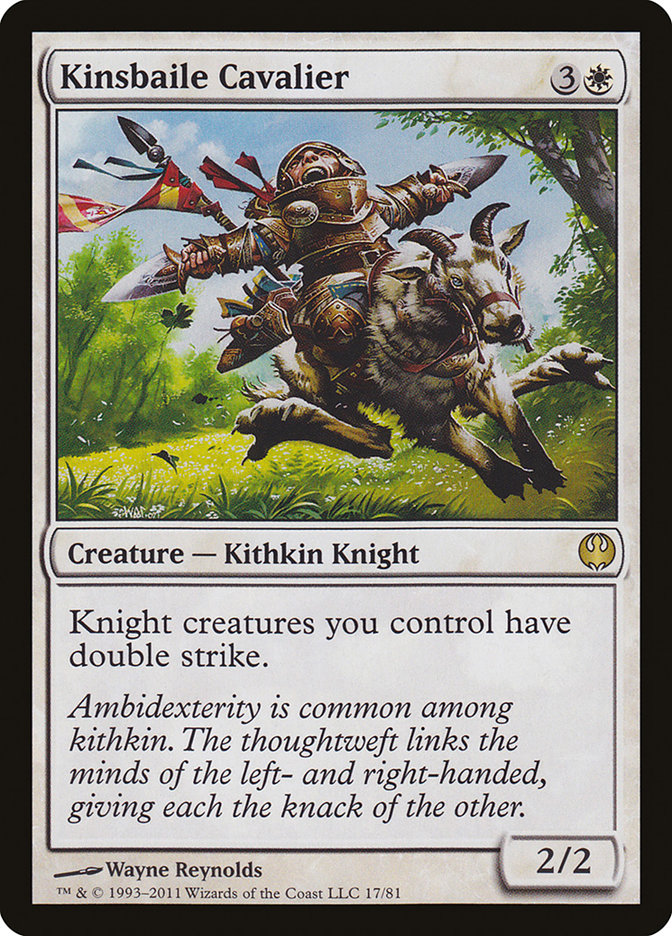 Kinsbaile Cavalier [Duel Decks: Knights vs. Dragons] | Card Citadel