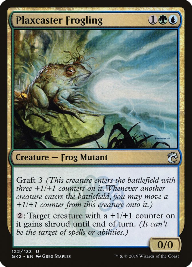 Plaxcaster Frogling [Ravnica Allegiance Guild Kit] | Card Citadel