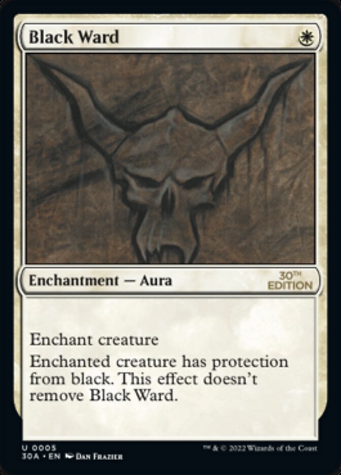 Black Ward [30th Anniversary Edition] | Card Citadel