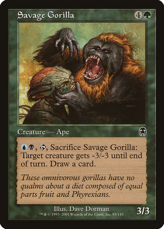 Savage Gorilla [Apocalypse] | Card Citadel