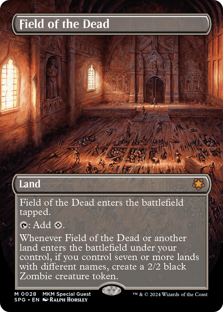 Field of the Dead (Borderless) [Murders at Karlov Manor Special Guests] | Card Citadel