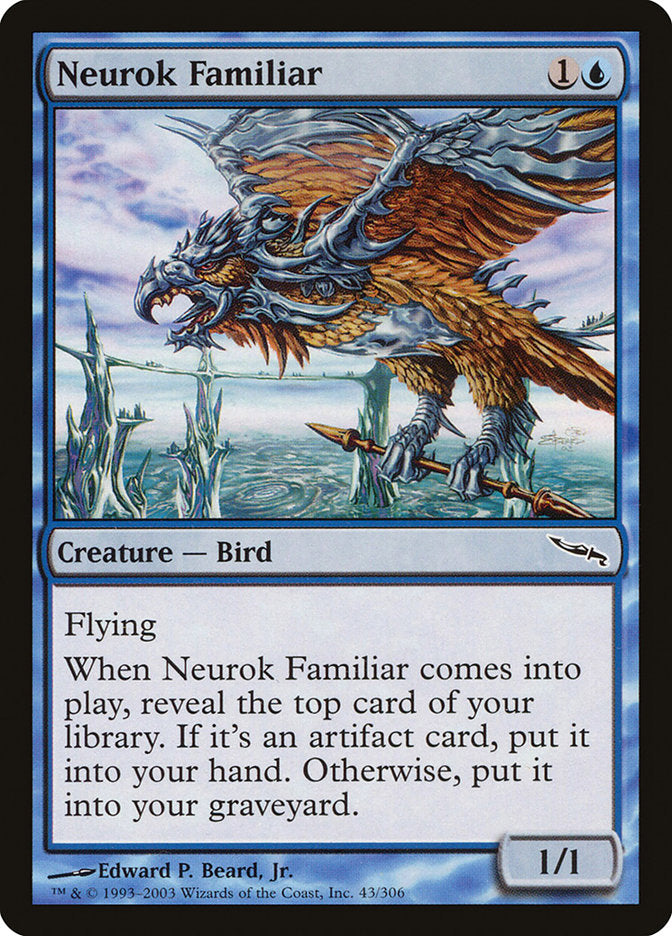 Neurok Familiar [Mirrodin] | Card Citadel