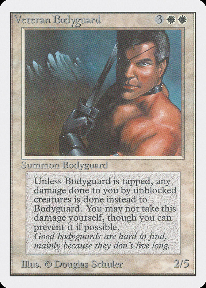Veteran Bodyguard [Unlimited Edition] | Card Citadel