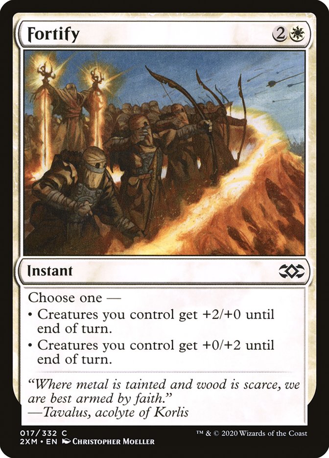 Fortify [Double Masters] | Card Citadel