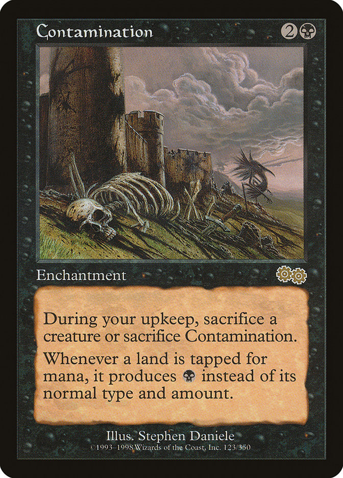 Contamination [Urza's Saga] | Card Citadel