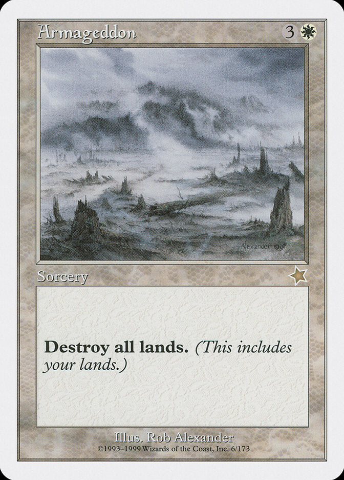 Armageddon [Starter 1999] | Card Citadel