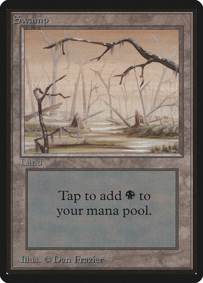 Swamp [Limited Edition Beta] | Card Citadel
