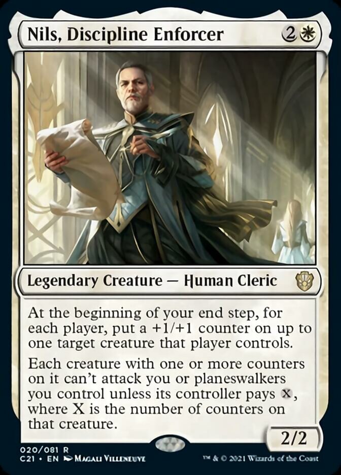 Nils, Discipline Enforcer [Commander 2021] | Card Citadel