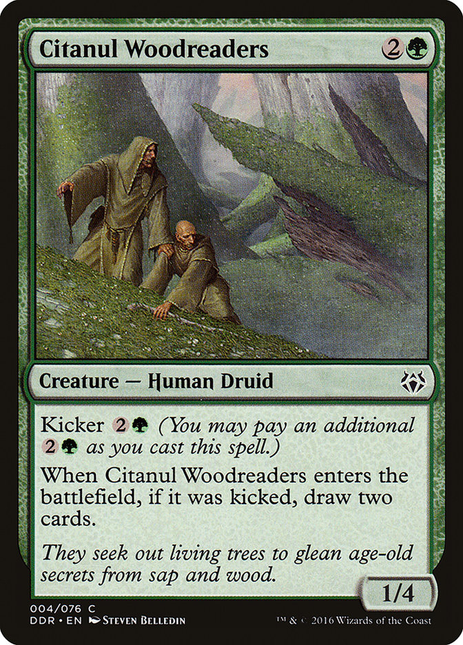 Citanul Woodreaders [Duel Decks: Nissa vs. Ob Nixilis] | Card Citadel