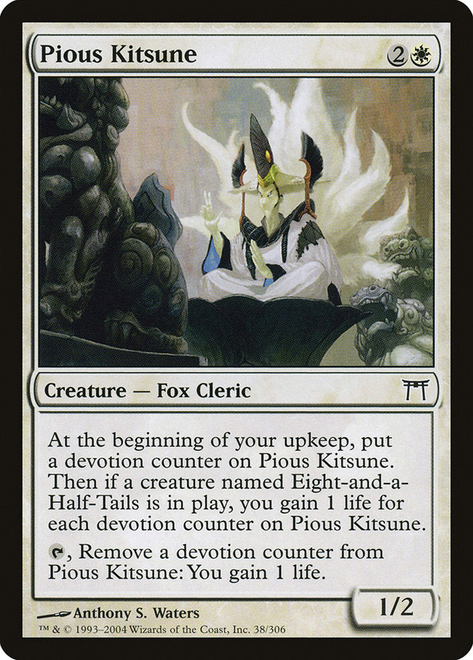 Pious Kitsune [Champions of Kamigawa] | Card Citadel