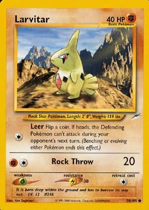 Larvitar (70/105) [Neo Destiny Unlimited] | Card Citadel