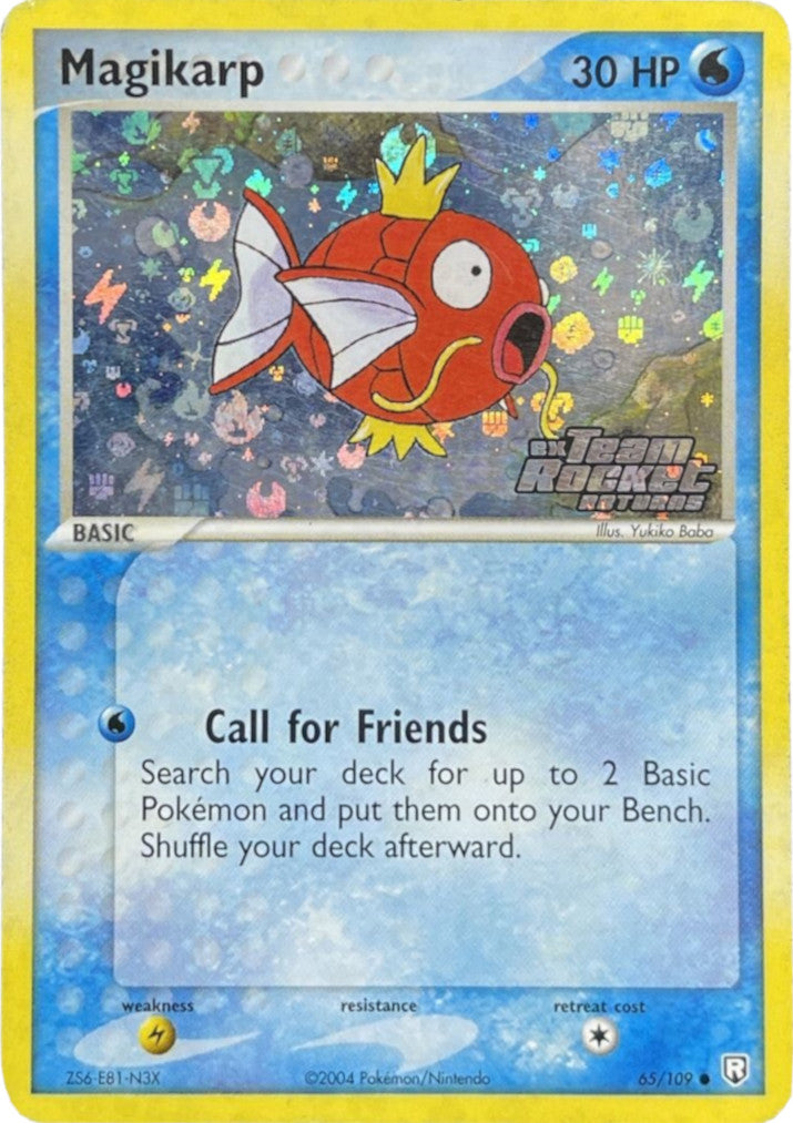 Magikarp (65/109) (Stamped) [EX: Team Rocket Returns] | Card Citadel