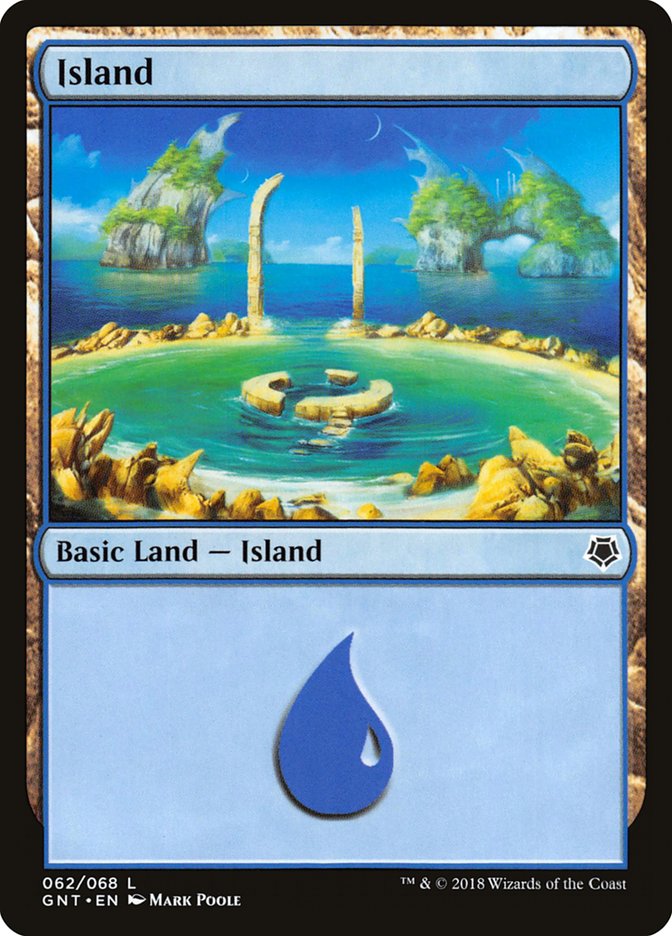 Island (62) [Game Night] | Card Citadel