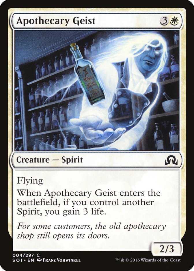 Apothecary Geist [Shadows over Innistrad] | Card Citadel