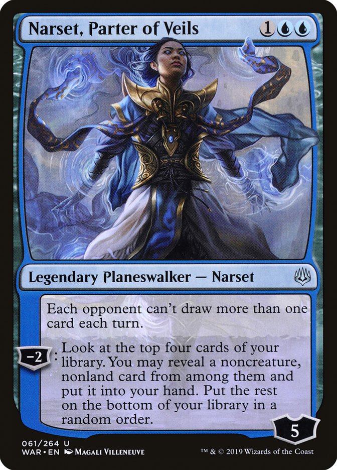 Narset, Parter of Veils [War of the Spark] | Card Citadel