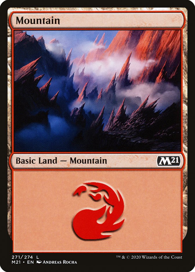 Mountain (271) [Core Set 2021] | Card Citadel