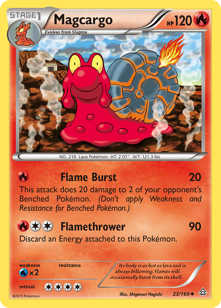 Magcargo (23/160) [XY: Primal Clash] | Card Citadel