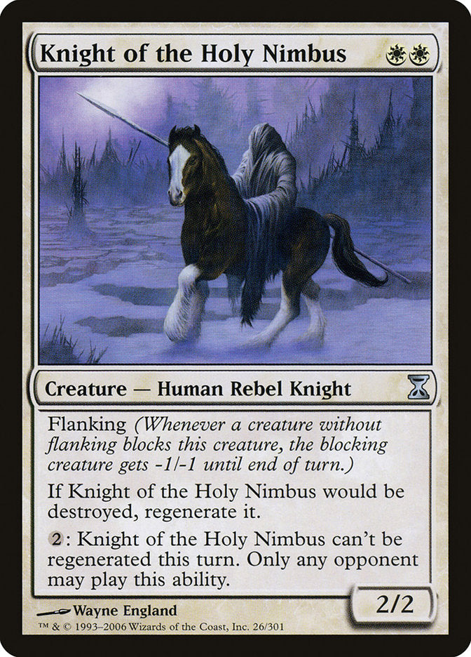 Knight of the Holy Nimbus [Time Spiral] | Card Citadel