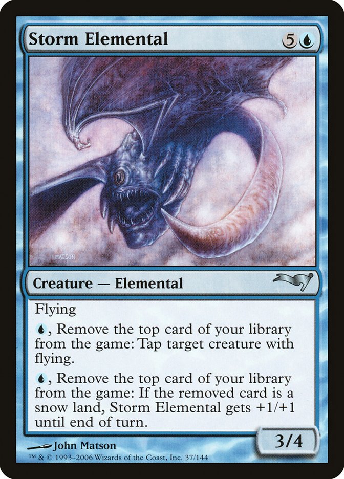 Storm Elemental [Coldsnap Theme Decks] | Card Citadel