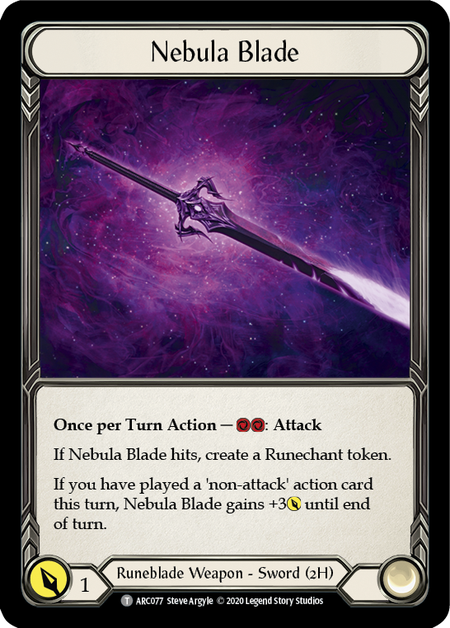 Nebula Blade // Viserai [U-ARC077 // U-ARC076] (Arcane Rising Unlimited) | Card Citadel