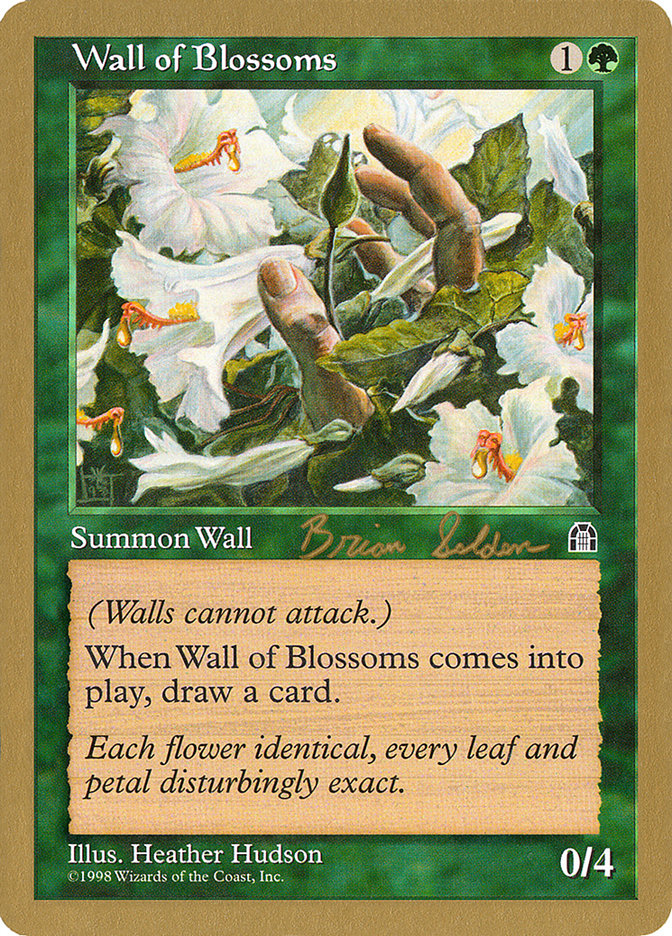 Wall of Blossoms (Brian Selden) [World Championship Decks 1998] | Card Citadel