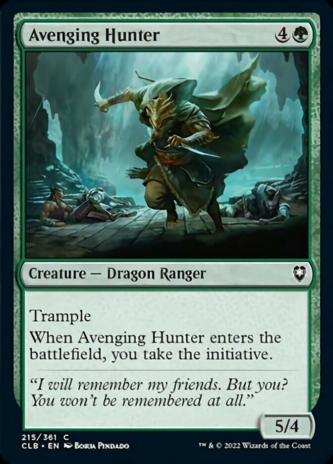 Avenging Hunter [Commander Legends: Battle for Baldur's Gate] | Card Citadel