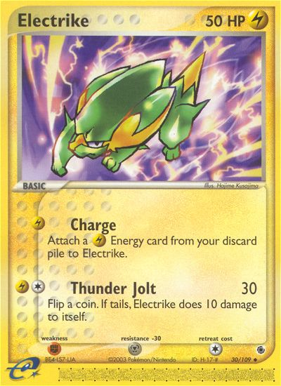 Electrike (30/109) [EX: Ruby & Sapphire] | Card Citadel