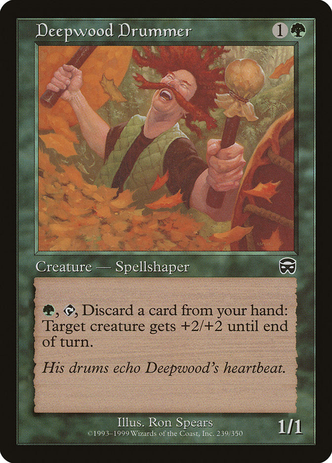 Deepwood Drummer [Mercadian Masques] | Card Citadel