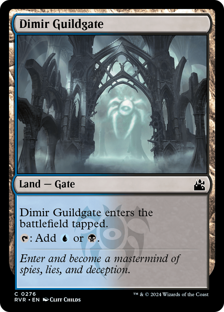 Dimir Guildgate [Ravnica Remastered] | Card Citadel