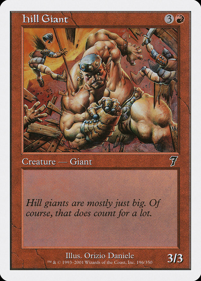 Hill Giant [Seventh Edition] | Card Citadel