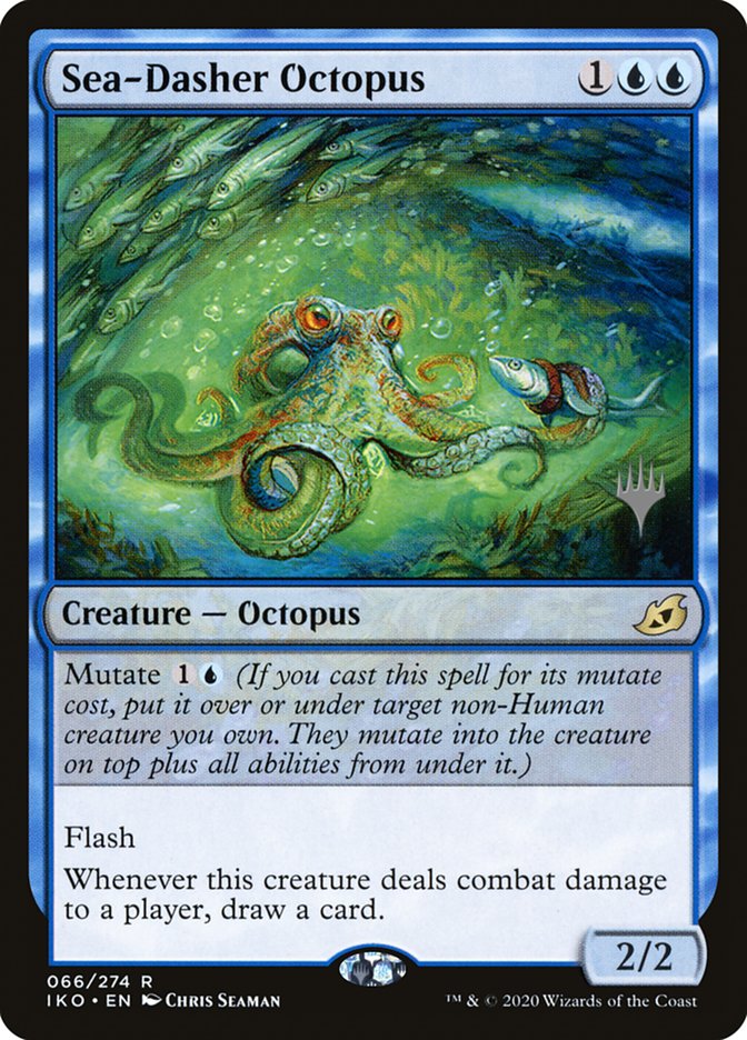 Sea-Dasher Octopus (Promo Pack) [Ikoria: Lair of Behemoths Promos] | Card Citadel