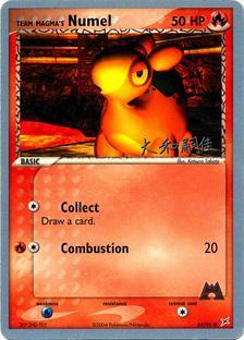 Team Magma's Numel (64/95) (Magma Spirit - Tsuguyoshi Yamato) [World Championships 2004] | Card Citadel