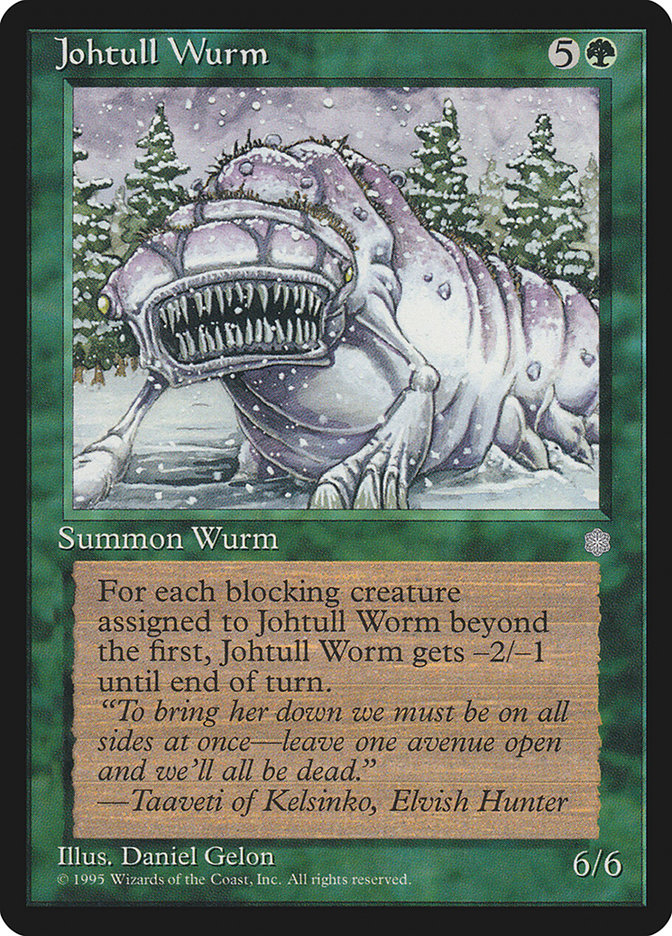 Johtull Wurm [Ice Age] | Card Citadel