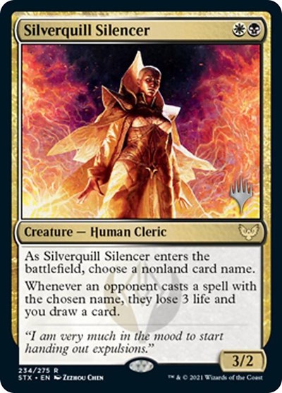 Silverquill Silencer (Promo Pack) [Strixhaven: School of Mages Promos] | Card Citadel