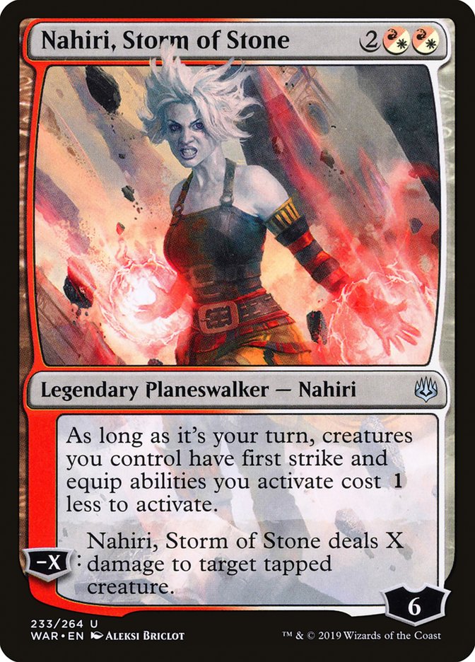 Nahiri, Storm of Stone [War of the Spark] | Card Citadel