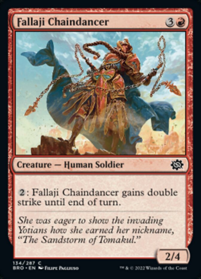 Fallaji Chaindancer [The Brothers' War] | Card Citadel