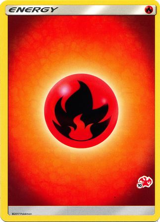 Fire Energy (Charizard Stamp #10) [Battle Academy 2020] | Card Citadel