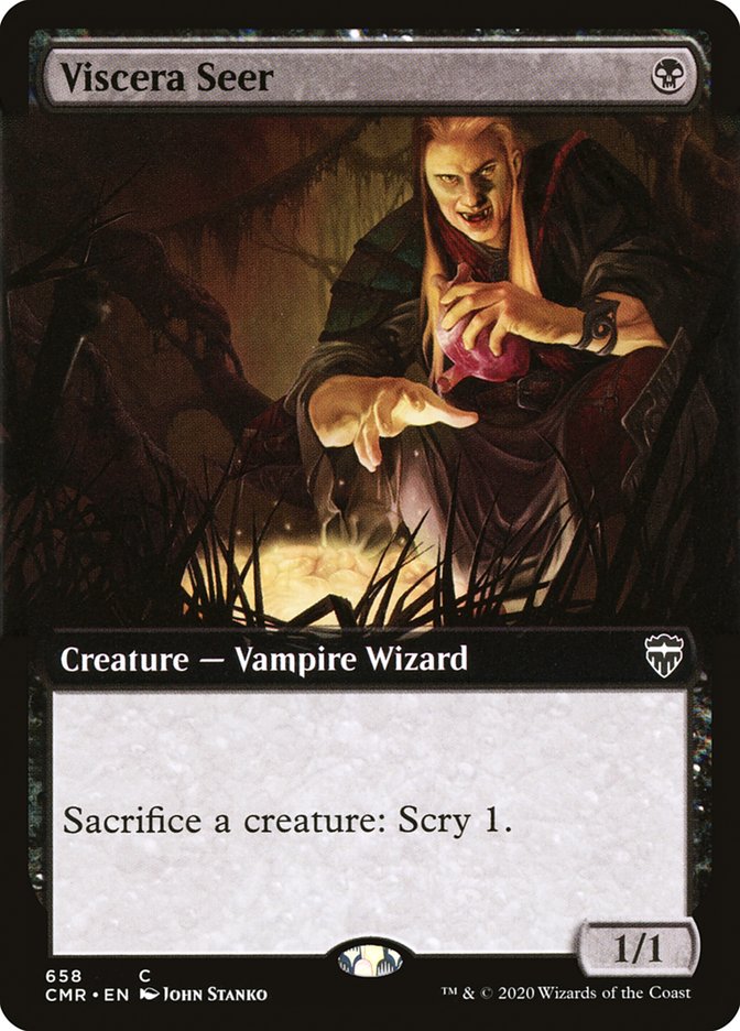 Viscera Seer (Extended Art) [Commander Legends] | Card Citadel