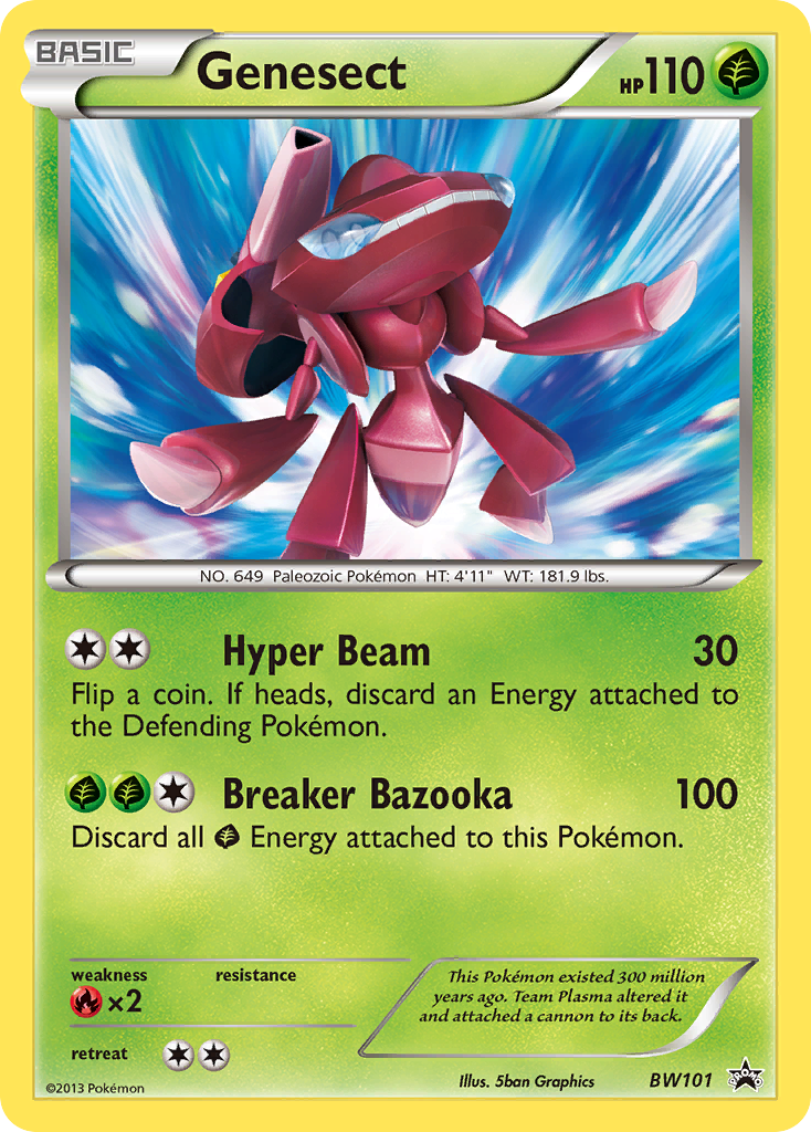Genesect (BW101) [Black & White: Black Star Promos] | Card Citadel