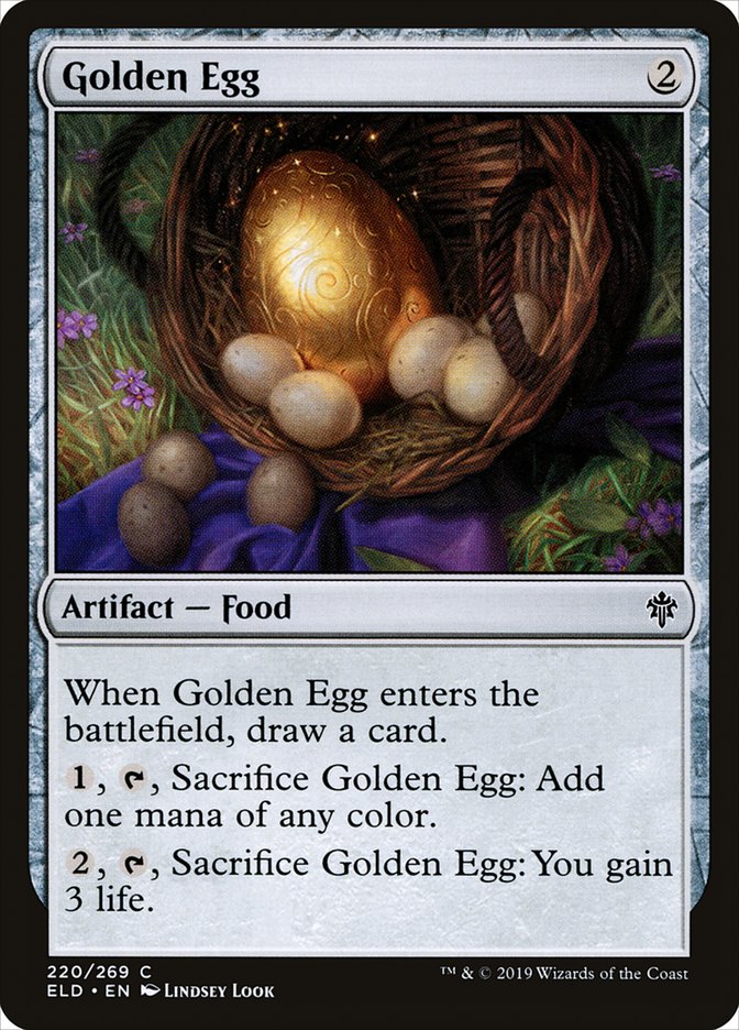 Golden Egg [Throne of Eldraine] | Card Citadel