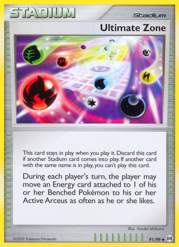 Ultimate Zone (91/99) [Platinum: Arceus] | Card Citadel