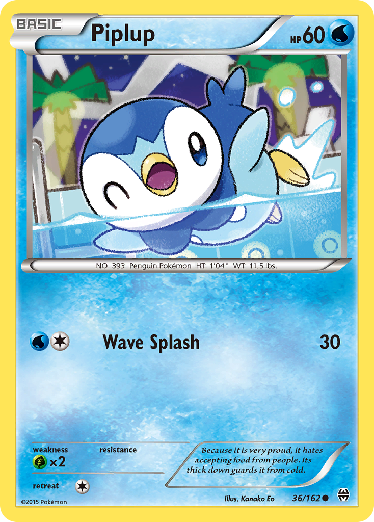 Piplup (36/162) [XY: BREAKthrough] | Card Citadel