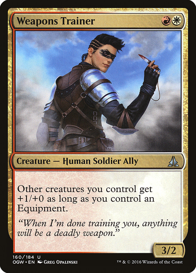 Weapons Trainer [Oath of the Gatewatch] | Card Citadel
