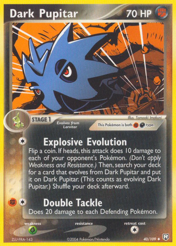 Dark Pupitar (40/109) [EX: Team Rocket Returns] | Card Citadel