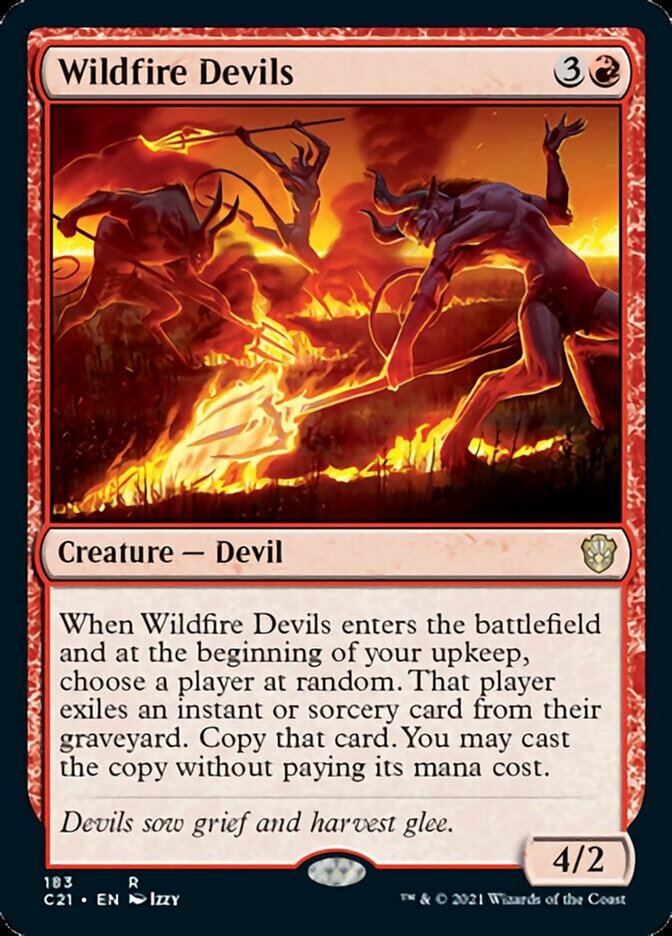 Wildfire Devils [Commander 2021] | Card Citadel