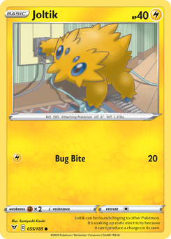 Joltik (055/185) [Sword & Shield: Vivid Voltage] | Card Citadel