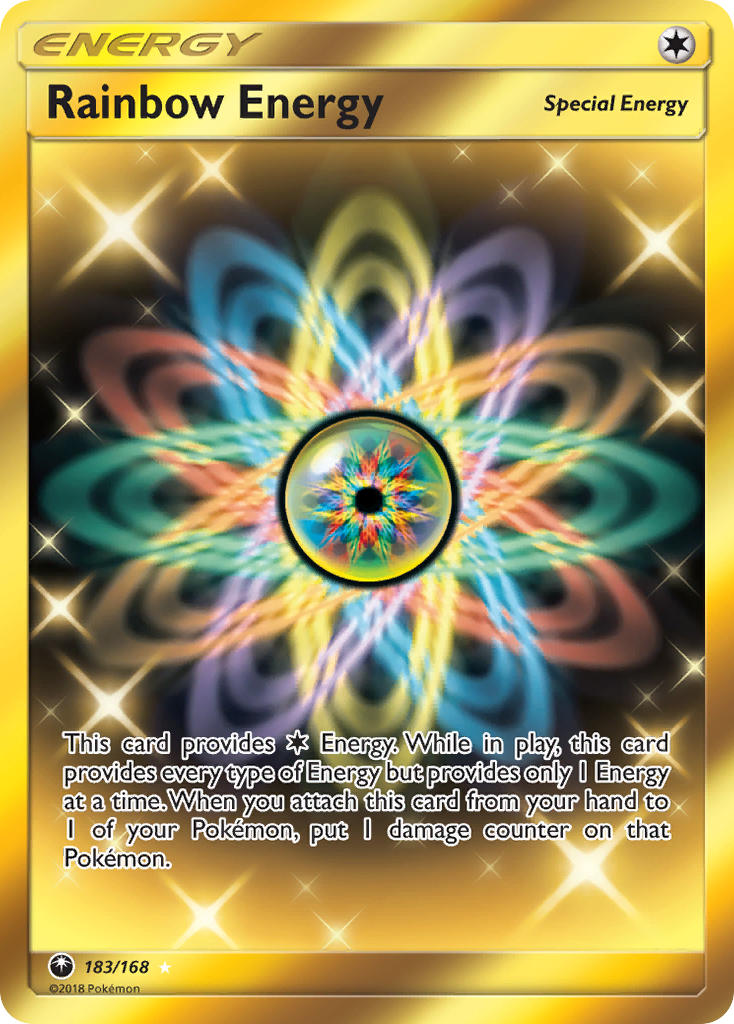 Rainbow Energy (183/168) [Sun & Moon: Celestial Storm] | Card Citadel