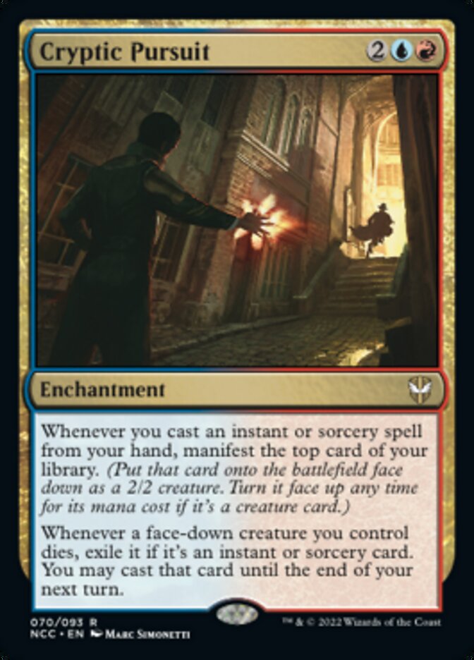 Cryptic Pursuit [Streets of New Capenna Commander] | Card Citadel