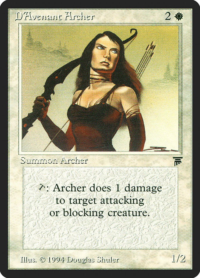 D'Avenant Archer [Legends] | Card Citadel