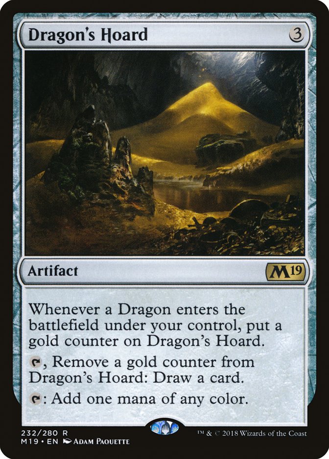 Dragon's Hoard [Core Set 2019] | Card Citadel